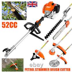 CONENTOOL 52cc Petrol Strimmer Multi Function Garden Tool Brush Cutter Chainsaw
