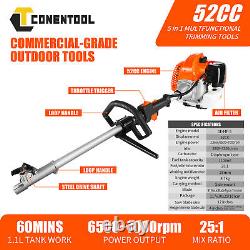 CONENTOOL 52cc Petrol Strimmer Multi Function Garden Tool Brush Cutter Chainsaw