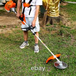 CONENTOOL Petrol Strimmer Garden 52cc 2-stroke Brush Cutter Grass Line Trimmer