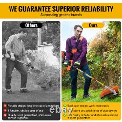CONENTOOL Petrol Strimmer Garden 52cc 2-stroke Brush Cutter Grass Line Trimmer