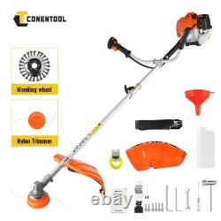 CONENTOOL Petrol Strimmer Garden Grass Weed Trimmer 52cc 2IN1 Brushcutter 2026