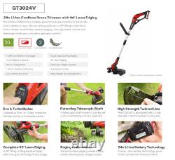 Cobra cordless grass strimmer GT3024V 24v Grass Trimmer. 2 Years Warranty