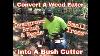 Convert A Weed Eater Into A Brush Cutter