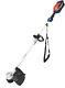 Cordless 84v Brush Cutter Grass Lawn Edge Weed Trimmer Battery & Fast Charger
