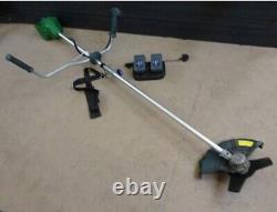 Cordless Battery Brush Grass Cutter Powerbase GY2247 40V 34cm Used Boxed