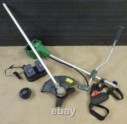 Cordless Battery Grass Trimmer Brush Cutter Powerbase 40V GY2247 Used Unboxed