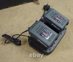 Cordless Battery Grass Trimmer Brush Cutter Powerbase 40V GY2247 Used Unboxed