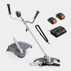 Cordless Brush Cutter And Grass Trimmer 36V 2 in 1 Home Garden Strimmer Tool