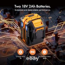 Cordless Brush Cutter And Grass Trimmer 36V 2 in 1 Home Garden Strimmer Tool