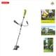 Cordless Brush Cutter Gasless Battery-powered 30cm Cut 2-in-1 Garden Tool