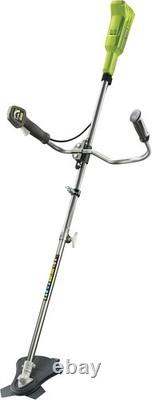 Cordless Brush Cutter Gasless Battery-Powered 30cm Cut 2-in-1 Garden Tool