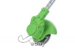 Cordless Grass Trimmer Lawn Grass Edge Brush Cutter Blade Whipper Snipper