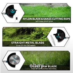 Cordless Strimmer 20V Bundle Grass Trimmer Kit Garden Electric Lawn Edger Cutter