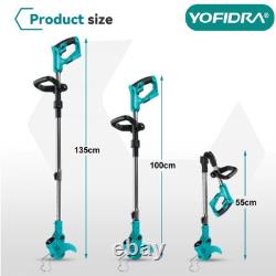 Cordless Strimmer 20V Bundle Grass Trimmer Kit Garden Electric Lawn Edger Cutter