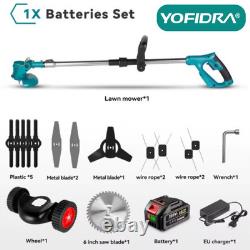 Cordless Strimmer 20V Bundle Grass Trimmer Kit Garden Electric Lawn Edger Cutter