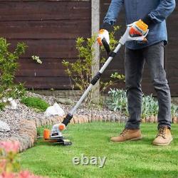 Cordless Strimmer Electric Grass Trimmer Garden Lawn Edger Cutter inc Battery