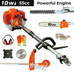 DW81 Multi Function Garden Tool 5in1 Petrol Strimmer Brush Cutter Chainsaw