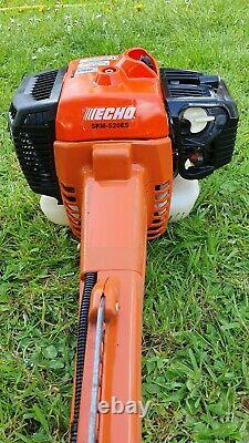 ECHO SRM-520ES Professional Heavy Duty Strimmer, Brushcutter Powerful 50.2cc