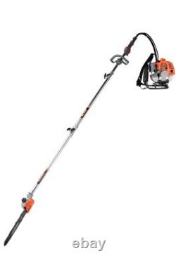 ESkde 52cc Petrol Backpack Multi Tool 5in1 Strimmer Brush Cutter Hedge Chainsaw