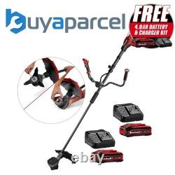 Einhell Professional Twin 18/36v Cordless Brushcutter GP-BC 36/430 + 2 x 4AH Kit
