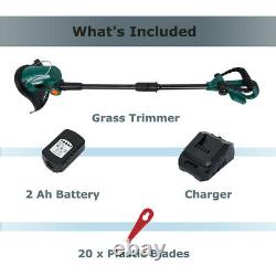 Electric Grass Trimmer CE 20V Brush Cutter Li-ion Battery Cordless