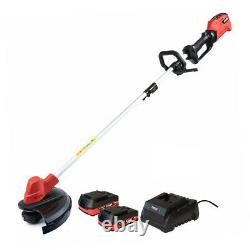 Excel 18V 2 in 1 Grass Trimmer & Brush Cutter with 2 x 2.0Ah Batteries & Charger