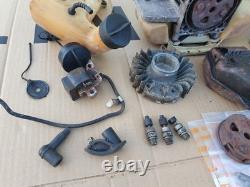 FS400 Stihl Strimmer Brush cutter Spares Or Repair (many extra and new parts)
