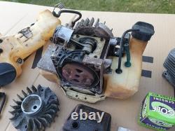 FS400 Stihl Strimmer Brush cutter Spares Or Repair (many extra and new parts)