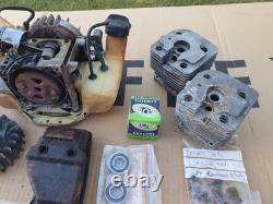 FS400 Stihl Strimmer Brush cutter Spares Or Repair (many extra and new parts)