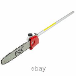 Fox Garden Commander 4in1 Petrol Hedge Grass Trimmer Cutter Chainsaw