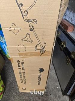 GARDEN TOOL 52 cc 2 IN 1 PETROL BRUSHCUTTER GRASS TRIMMER
