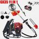 Gx35 Weed Eater Brush Cutter Hedge Trimmer 4 Stroke Pole Chain Saw 3 Tillers