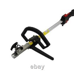 Garden Hedge Trimmer 5 in 1 Petrol Strimmer Chainsaw Brushcutter Multi Tool 52cc