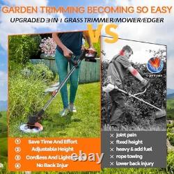 Garden Strimmer Cordless Blades Grass Trimmer Electric Telescopic Brush Cutter