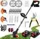 Garden Strimmer Cordless With Blades Grass Electric Telescopic Brush Cutter
