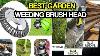 Garden Weeding Wire Brush Head Lawn Mower Grass Trimmer Grass Trimmer Head Brush