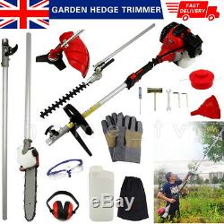 Garden hedge trimmer 5 in 1 Multi Tool strimmer, Brushcutter, 52cc UK Seller