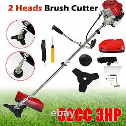 Grass Strimmer Brush Cutter 52cc 2 in1 Petrol-Home Garden 1 year WARRANTY 3 HP