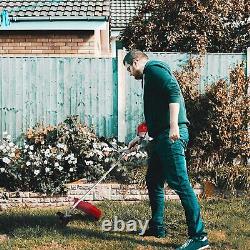 Grass Strimmer Brush Cutter 52cc 2 in1 Petrol-Home Garden Hedge Trimmer Chainsaw