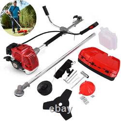 Grass Strimmer / Bush Cutter 52 cc 2 in 1 Petrol-Home Garden Hedge Trimmer Tool