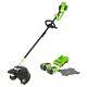 Greenworks 40v 40cm Brushless Grass Trimmer And Brush Cutter (2-in-1) Gd40bck2x