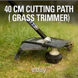 Greenworks 40V 40cm Brushless Grass Trimmer and Brush Cutter (2-in-1) GD40BCK2x