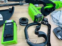 Greenworks Cordless Brushcutter with Brushless Motor