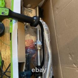 Greenworks GD24X2BCBK4x Cordless Brushcutter With Bike Handle & 2x 24v 4Ah Btry