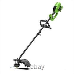 Greenworks GD40BC Cordless Brushcutter with Brushless Motor, Harness, Adjustable
