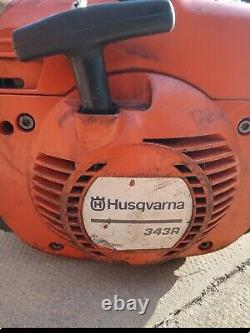 HUSQVARNA 343R HEAVY DUTY PETROL STRIMMER / BRUSHCUTTER 43cc