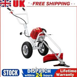 Heavy Duty Cutter Gas Powered Brush Cutter Weed Wacker GEARZAAR 7500RPM 14.2KG