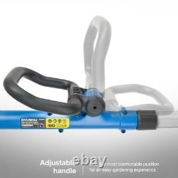 Hyundai 20V Cordless Grass Trimmer Strimmer 30cm Cut 2.0Ah Battery Charger