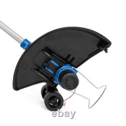 Hyundai 20V Cordless Grass Trimmer Strimmer 30cm Cut 2.0Ah Battery Charger