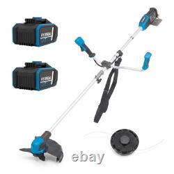 Hyundai Cordless 2 in 1 Strimmer Brushcutter Grass Trimmer Battery Powered 40v
